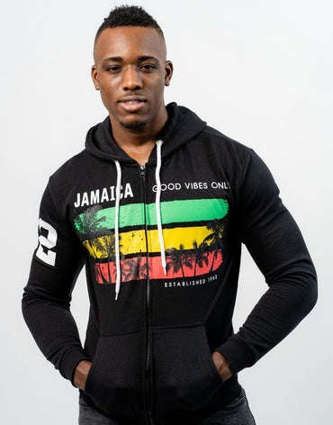 JAMAICA 62 PALM GOOD VIBES ONLY PULLOVER